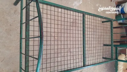  2 سرير  حديد بحاله ممتازه جدا