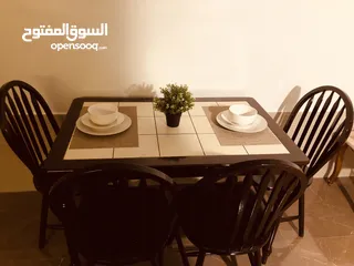  9 Direct from the owner Furnished one bedroom app شقه مفروشه للايجار الشهري من المالك