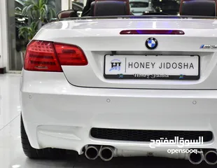  10 BMW M3 Convertible ( 2011 Model ) in White Color GCC Specs