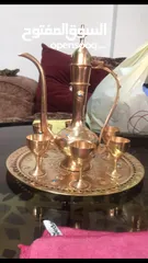  2 نحاسيات انتيكا حفر يدوي مستعمل
