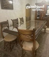  1 غرفة سفرة فاخرة للبيع قابلة للتفاوض