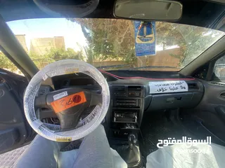  13 كيا سيفيا موديل 1994محولة 1996 للبيع  مرخصة سنة ومدهونه جديد ومعموللها صيانه