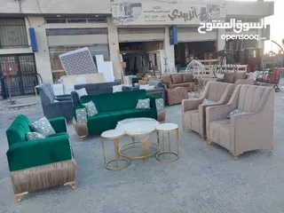  13 طقم كنب سبع مقاعد جديد للبيع