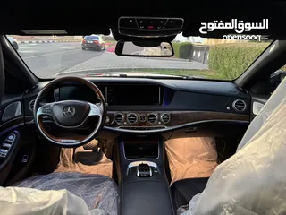  9 للبيع مرسيدس S550 موديل 2016 فل اوبشن بحاله ممتازه