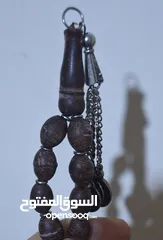  2 مسبحة عنبر هندي مضغوط برائحه عنبر فواحا