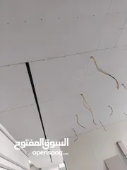  24 ديكورات جبس بورد ودهان وبديل خشب ورخام وشي بورد وكهربا