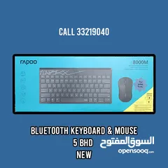  1 Bluetooth Keyboard and mouse