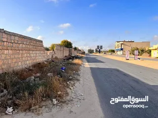  1 قطعة ارض في مدخل الزاوية  طريق الصقري