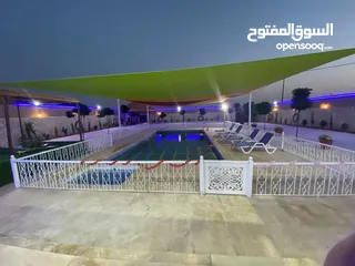  17 مزرعة لاليجار اليومي مناسبة جدا طريق المطار 8 دقايق الدوار السابع