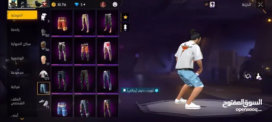  29 حساب فري فاير للبدل او للبيع الحساب مرتب Prime 5 مدفوع عليه اكثر من 30k جوهرة التواصل خاص فقط