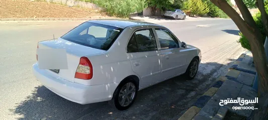 7 هيواندي فيرنا موديل 2009 جير عادي محرك 1500cc بحاله ممتازه