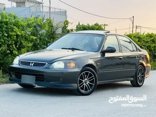  12 هوندا سيفيك مطور 1600 بنزين جير عادي لعشاق السيارات اليابانيه المميزه