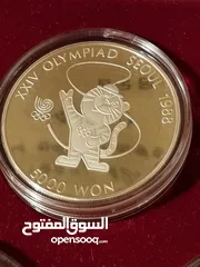  15 مجموعة اصدار خاص للالعاب الاوليمبية في كوريا عام 1988  Special collection for the 1988 Olympics