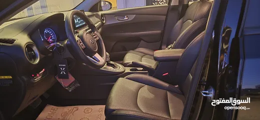  18 Kia K3 2019 لون اسود ميتلك مميز فل كامل فحص كامل ولا ملاحظة