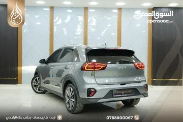  24 كيا نيرو 2022 تورينج فل كامل اعلى صنف بدون فتحه فحص كامل بدون ملاحظات وارد كوري جمرك جديد