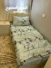  2 سرير ابيض جديد