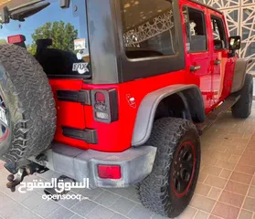  4 جيب رانجلر أنليميتد سبورت 2016 بدون حوادث صبغت وكاله 2016 Jeep Wrangler Unlimited Sport