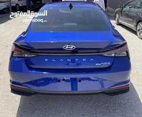  6 هونداي النترا 2022 هايبرد 1600cc وارد اميركا عداد 14 الف مايل بحالة الوكالة فل ماعدا الفتحة