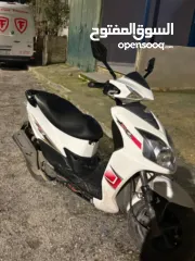  3 فزبا sym للبيع 2020 علكاش فقط السعر غير قابل للتخفيض  7500 شيكل