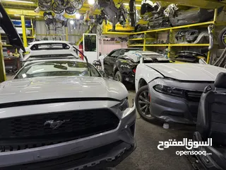  2 Mustang charger challenger Camaro spare parts available 2015-2025 قتع غیار الموستنگ جارجر جلبنجر