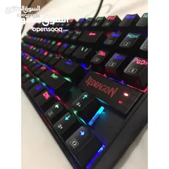  3 كيبورد ميكانيكي REDRAGON K552 KUMARA USB WIRED KEYBOARD BLUE SWITCH 80%