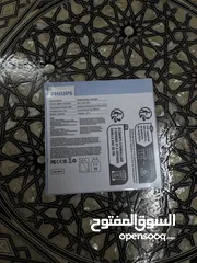  2 سماعة فلبس لا سلكيه اصليه جديده لون اسود  تعمل بالمس وتدعم جميع الهواتف والوندوز تعمل لحد 20 ساعه