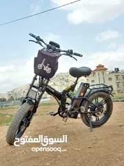  2 دراجة كهربائية 60 فولت 21 امبير من نوع stark apex