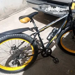 7 بسكليت جنط عريض للبيع جنط26