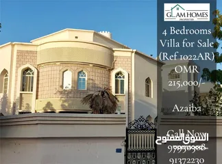  1 4 Bedrooms Villa for Sale in Azaiba REF:1022AR