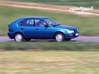  2 موجود قطع تويوتا كورولا 97 هاتشباك وصندوق