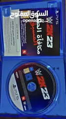  3 شريط مصارعة 2k23 WWE 2K23 مستعمل استعمال نظيف