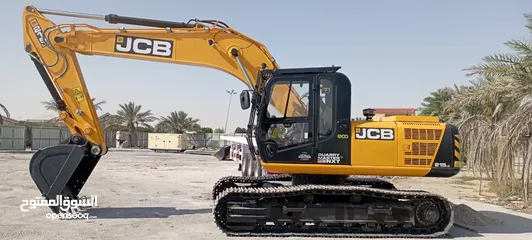  4 JCB EXCAVATOR BRAND NEW / حفارة JCB جديدة تمامًا