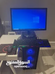  1 تجميعة العاب احترافية مع شاشة اسوس 21.5 انش