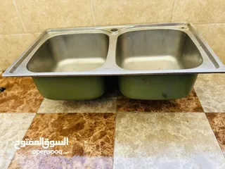  4 مجلى ستيل حوضين نوعية وممتازة للبيع بسعر مغري