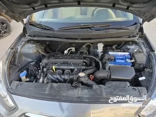  23 هونداي اكسنت 2014 فحص كامل 7 جيد عداد 112km محرك 1600cc مالك 1