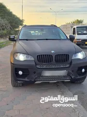  2 bmw x6 اسود مطفي