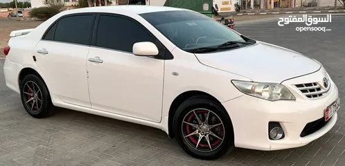  4 Toyota corolla 2013