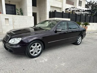  4 مرسيدس S350 Large - فحص كامل بدون ملاحظات - صيانة وكالة - موديل 2004 - اعلى مواصفات