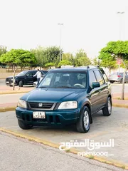  7 جيب هوندا crv بحالة الوكالة بسعررر مغرررري  السعر 3650 موديل 1998 لون اخضر زيتي  دهان نضيف  بحاله ال