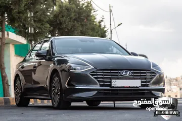 4 Hyundai Sonata 2020   السيارة وارد كوريا و بحالة ممتازة جدا
