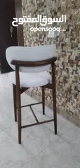 3 كراسي بار جديد عدد 4