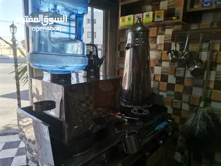  3 قهوه لضمان كامل العده  موقع مميز ع الشارع  الرئيسي شغاله والها زبائنه سبب الضمان  بداعي السفر