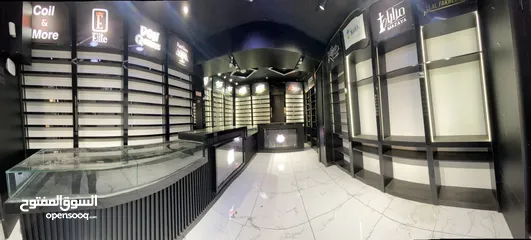  4 ديكور محل اراجيل