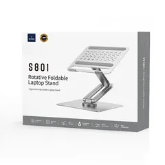  9 WiWU Ergonomic  Laptop Stand  Rotative Adjustable Notebook Holder  -NEW -MEGAByte