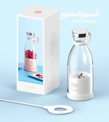  2 خلاط النوادي والرحلات مدخل شحن  يعني لا تهتم بالشحن  4شفرات ستانلس غير قابلة للصدأ قابل للفك بسهولة