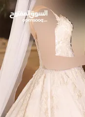  6 Wedding dress فستان عرس فخم