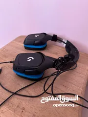  3 سماعة لوجيتك g432 logitech اصلية بحالة ممتازة جدا صوت نقي ومرتب 7.1 مع جميع المميزات وخامة ممتازة جد
