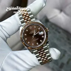  4 rolex datejust 41mm chocolate super clone