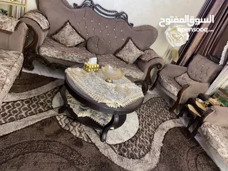  10 طقم كنب تفصيل خشب زان  + الطريه من احسن أنواع الطريات + البرادي من احسن أنواع البرادي