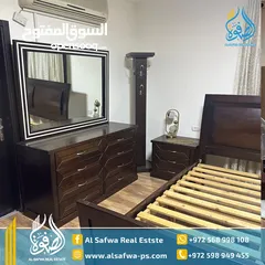  5 شقه سوبر ديلوكس مفروشه للايجار عين منجد